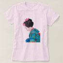 Search for japanese cherry blossom tshirts Geisha
