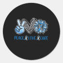 Search for blue ribbon dad stickers Diabetes type 2