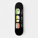 Search for sushi skateboards Kawaii