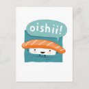 Search for sushi postcards Sashimi