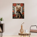 Search for yorkshire terrier posters Floral