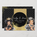 Search for black gold baby shower invitations Cute