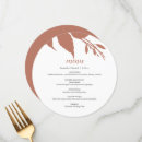 Search for fall wedding menus Terracotta