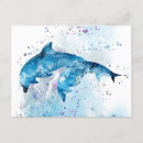 Search for dolphin design postcards Animal lover