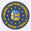Search for backpackers stickers Hiking