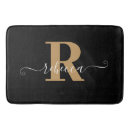 Search for black and gold bath mats Chic