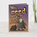 Search for horror birthday cards Cartoon