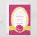 Search for lemon yellow wedding invitations Pink