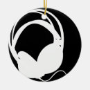 Search for headphones christmas tree decorations Illustration