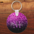 Search for purple ombre key rings Glitter