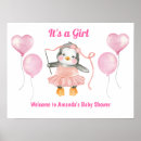 Search for its a girl signs Baby shower welcome