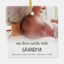 Search for first grandchild christmas tree decorations Newborn