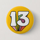 Search for thirteen birthday badges 13th