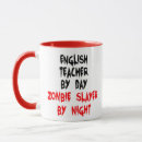 Search for english class mugs Teacher
