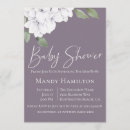 Search for violet baby shower invitations Watercolor