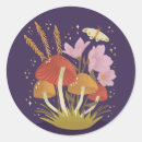 Search for mushroom illustration stickers Fungi