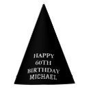 Search for 60th birthday party decor Black and white