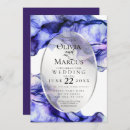 Search for navy and plum wedding invitations Modern