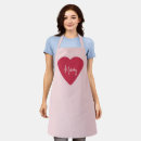 Search for soft hearted aprons For her