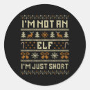 Search for funny christmas elf stickers Cartoon