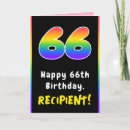 Search for 66th birthday cards 66 years old