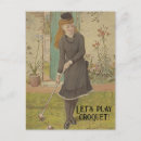 Search for old playing postcards For her