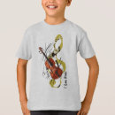 Search for violin kids tshirts Player