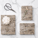 Search for music wrapping paper Vintage