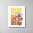 Search for kids show canvas prints Cookie monster