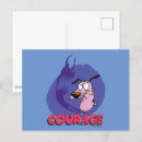 Search for kids cartoon show postcards Cartoon network courage