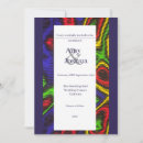 Search for african print invitations Elegant
