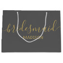 Search for bridesmaid gift bags Calligraphy