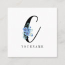Search for burst business cards Blue