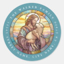 Search for stained glass christian stickers Jesus