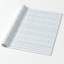 Search for thin stripes wrapping paper Blue