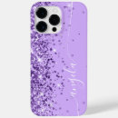 Search for lavender glitter iphone cases Girly
