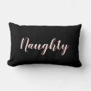 Search for naughty or nice cushions White