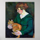 Search for woman with a cat posters Kitty