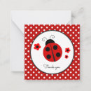 Search for ladybug thank you cards Baby shower