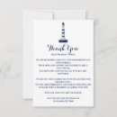 Search for nautical wedding thank you cards Navy blue and white