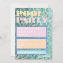 Search for vintage pool party invitations Water
