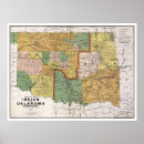 Search for oklahoma state map posters Topography