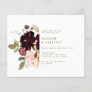 Search for burgundy and cream invitations Floral