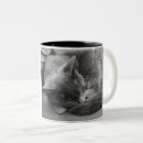 Search for grey white cat mugs Feline