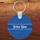 Search for blue polka dot key rings Cute