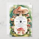 Search for mushroom invitations Cottagecore
