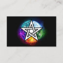 Search for pentangle business cards Star