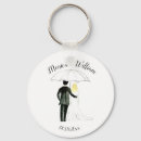Search for bride and groom key rings Date