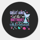 Search for great aunt stickers Birthday