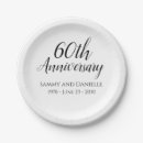 Search for 60th anniversary plates Sixtieth